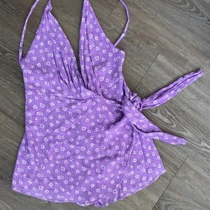 Purple Romper